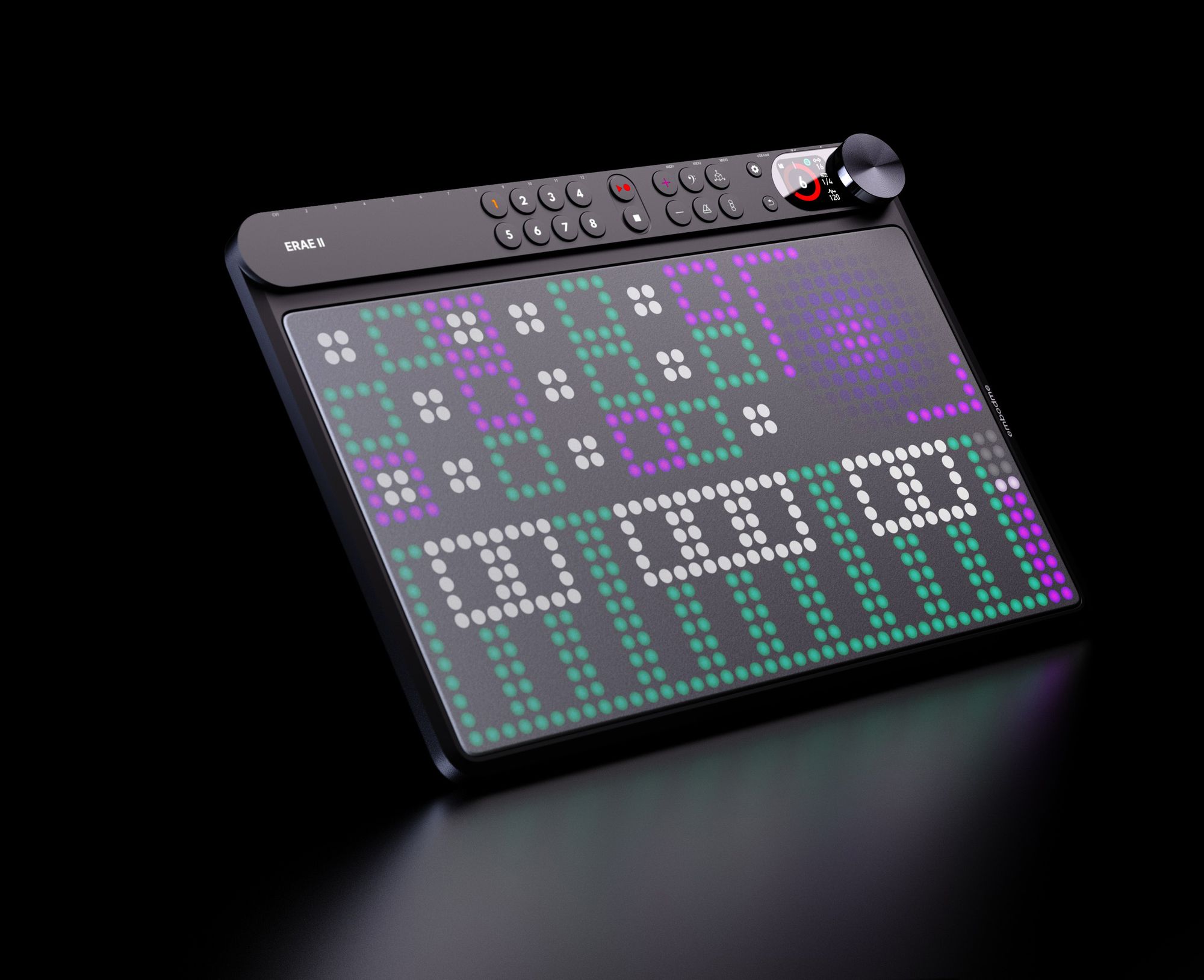 2*u様 embodme ERAE touch初代 MPE MIDIコン レア Embodme Erae II hands-on: A customizable MPE MIDI controller